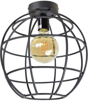 Globe Plafondlamp Zwart