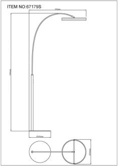 Globo Della LED vloerlamp, hoogte 190 cm, zwart/donkergrijs, metaal zwart, donkergrijs, opaal