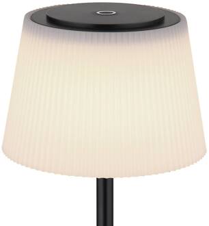 Globo Gregoir LED tafellamp, mat zwart, hoogte 38 cm, CCT matzwart, wit