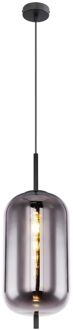 Globo Hanglamp Blacky Metaal Zwart 1x E27