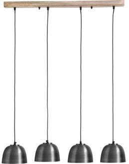 Globo Hanglamp Hermi I Metaal Antiek 4x E27