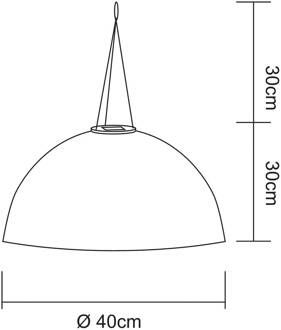 Globo LED hanglamp 33982, wit, linnen, kunststof