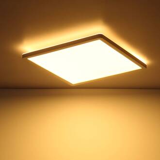 Globo LED plafondlamp Sapana, hoekig, dimbaar, wit