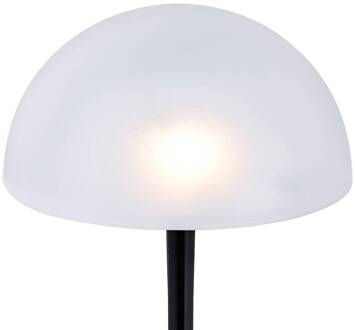 Globo LED solarlichtketting 33980, 5-lamps, wit wit, zwart