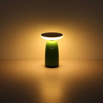 Globo LED tafellamp op zonne-energie 36625, wit, metaal, 23 cm, dimbaar