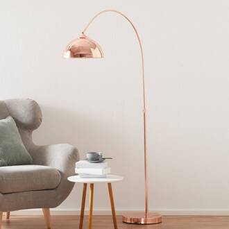 Globo PELIN vloerlamp met bogen koper