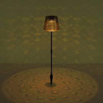 Globo Solar-grondspies lamp 36635-2A 2 per set zwart, amber