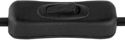 Globo Tafellamp Gina zwart, bruin