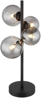 Globo Tafellamp Riha Led Metaal Zwart 4x G9 Led