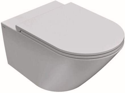 Globo Wandcloset Globo Forty3 57x36 cm Rimless Wit