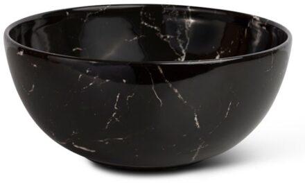 Globo Waskom Globo T-Edge Rond 37x16 cm Zonder Overloop Portoro Nero Globo