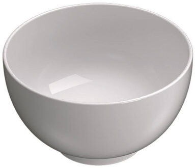 Globo Waskom Globo T-Edge Rond Ø30cm Opzet Wastafel (Zonder Overloop) Wit 30x16 cm