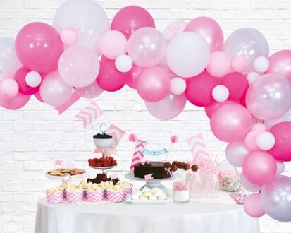 globos Ballonnen Boog Set Roze