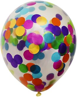 globos Confetti ballonnen 3 stuks in zakje multi