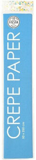 globos Crepepapier 50x250cm babyblauw pak a 12