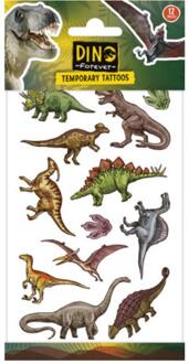 globos Dino tattoos vel a 12 stuks verschillende