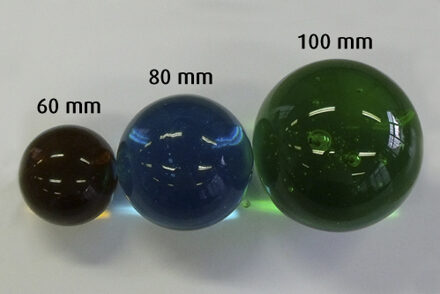 globos Knikker Megabonk Cristal 60mm groen