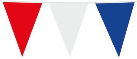 globos Vlaggenlijn Rood-wit-blauw 10m 12st. multi