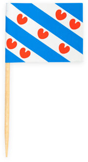 globos Vlagprikkers Friesland pakje a 50 stuks multi