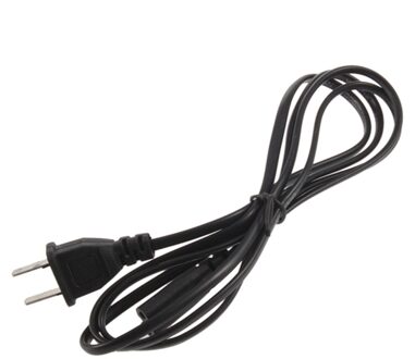 Gloednieuwe 5FT US Plug 2-Prong Poort Ac Netsnoer kabel Voor VCR PS2 voor PS3 SLIM