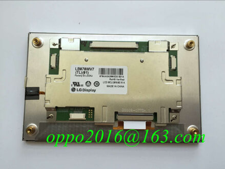Gloednieuwe L-G 7 inch lcd-scherm LB070WV7 (TL) (01) LB070WV7-TL01 screen voor Auto GPS DVD navigatie LCD panel