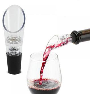 Gloednieuwe Witte Rode Wijn Beluchter Schenktuit Flessenstop Decanter Schenker Beluchten Draagbare Wijn Accessoires Creatieve Wijn Giet