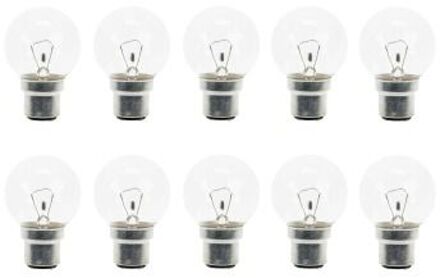 Gloeilamp | Bajonetfitting B22d | Kogellamp | Helder | 45mm | 60W