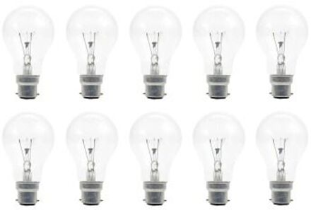 Gloeilamp | Bajonetfitting B22d | Standaardlamp | Helder | 60mm | 25W