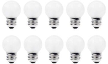 Gloeilamp | Grote fitting E27 | Kogellamp | Mat | 45mm | 5W