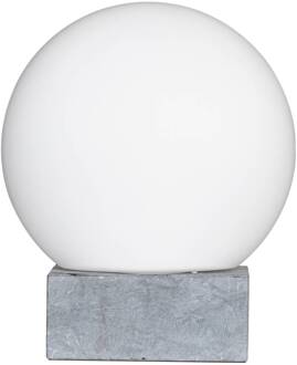 Glori tafellamp, wit grijs gemarmerd, wit