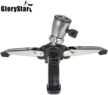 Glorie Ster Draagbare 1/4 "Schroef 3 Benen 3 Voeten Statief Unipod Monopod Base Standhouder Ondersteuning Voor Dslr Camera 3 Voeten Statief