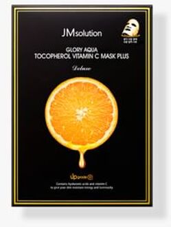 Glory Aqua Tocopherol Vitamin C Mask Set Plus 30ml x 10 sheets