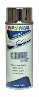 Glossy acrylic paint chrome effect Silver SPRAY 400ML