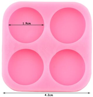 Glossy Cirkel Epoxyhars Telefoon Grip Badge Reel Mallen Ronde Sleutelhanger Siliconen Mal Diy Earring Sieraden Maken Hanger Mallen CE677 S