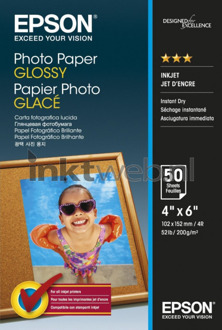 Glossy photo paper - 102 x 152 mm - 200 g/m2 - 100 sheet(s)