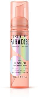 Glow Clear Zelfbruiningsmousse - Licht 200 ml