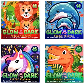 Glow in the dark puzzel 50pcs
