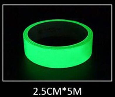 Glow In The Dark Tape Gebruikt Voor Thuis Decoratie En Donkere Ruimte Veiligheid Borden 2.5cmx5m