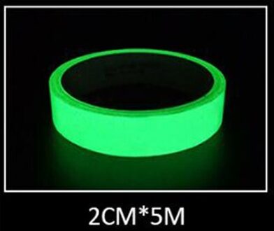 Glow In The Dark Tape Gebruikt Voor Thuis Decoratie En Donkere Ruimte Veiligheid Borden 2cmx5m