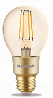 GLOW MI - Smart Wi-Fi LED filament bulb M - E27 | 650 lumen | 6 W = 40 W Smartverlichting Transparant