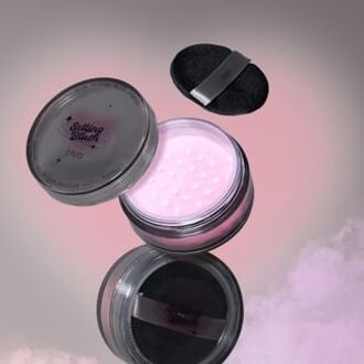 Glow Setting Blush Powder - 4 Colors 104# Fine Shimmer Peach - 6g