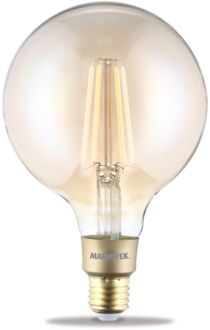 GLOW XXLI - Smart Wi-Fi LED filament bulb XXL - E27 | 650 lumen | 6 W = 40 W Smartverlichting Transparant