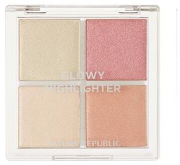 Glowy Highlighter - 2 colors #01 Warm Shining