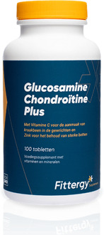 Glucosamine Chondroitine Plus - 100 tabletten - Glucosamine - voedingssupplement