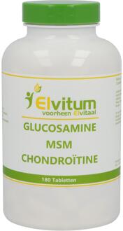 Glucosamine Msm Chrondroïtine 180 tab