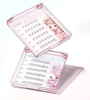 Glue-Free Thin Fake Lower Eyelashes - 2 Types 02# Natural (5-6mm x 36 pcs)