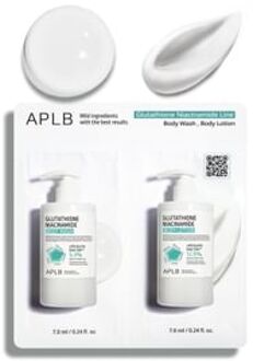 Glutathione Niacinamide Skin 2 Types Sachet Set - Huidverzorgingsset Testers