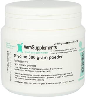 Glycine - 300 gram - Aminozuren - Voedingssupplement