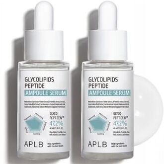 Glycolipids Peptide Ampoule Serum Set 40ml x 2 pcs