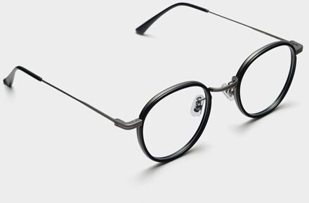 Gm Ronde Bril Vrouwen Mannen Monturen Zachte Yeti Retro Brillen Bril Voor Mannen Vrouwen zwart geweer